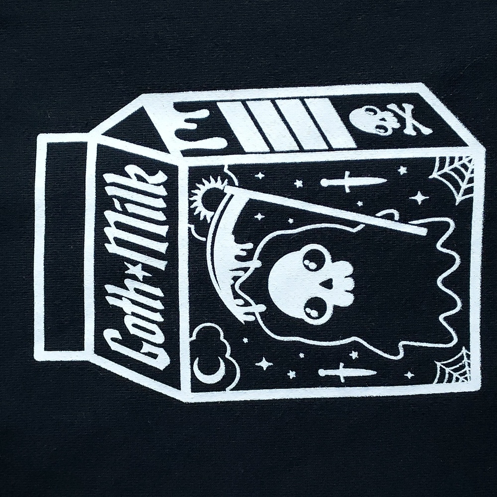 Hot Topic Goth Grunge Punk Emo Alt Streetwear Maximalist Casual Statement Top M - Picture 5 of 7